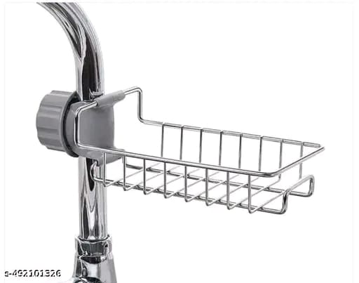 Stainless Steel Faucet Sponge Holder